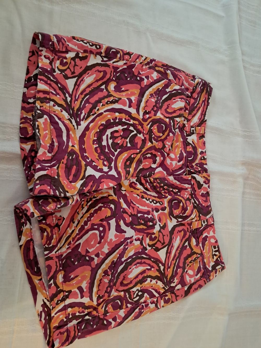Merona Pink Multi Paisley High-Waist Women’s Shorts